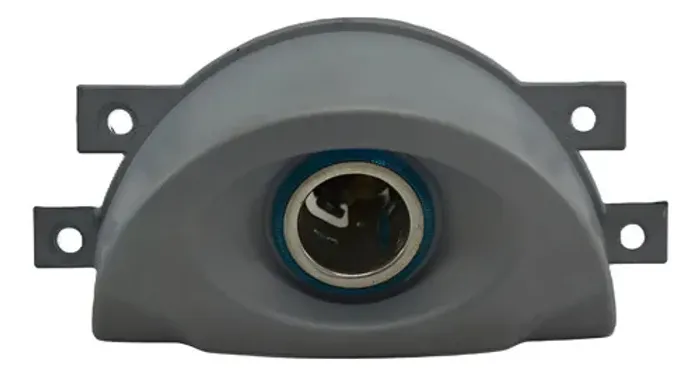 Moldura Tomada 12v Painel Chery Face 2012 Original Cinza