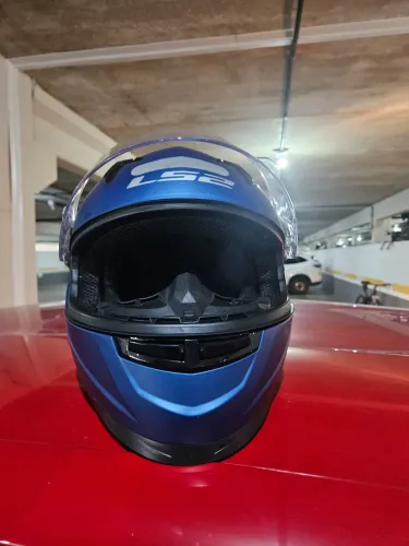 Capacete LS2 ff358 azul tam. 62