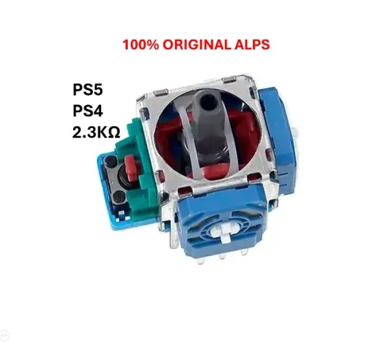 Analogico 3D Alps Azul original controle PS5 PS4 Dualsense Drift