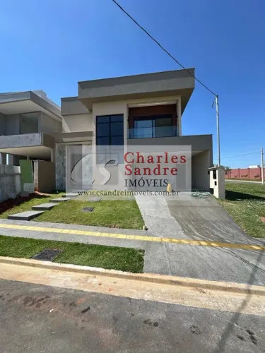 Casa em Condomínio para Venda em Senador Canedo, Jardins Parma, 3 dormitórios, 3 suítes, 4