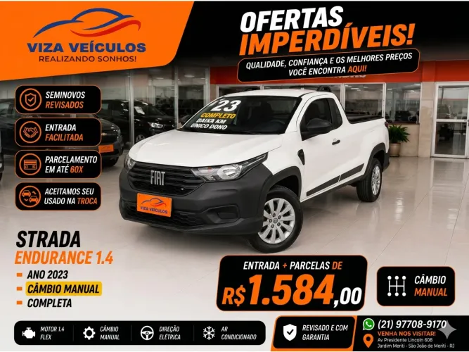Fiat Strada Endurance 1.4 Flex 8V C 2023