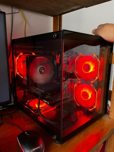 ? SETUP GAMER COMPLETO - IMPECÁVEL (200Hz IPS + RX 6600 XT)