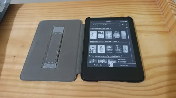 Kindle 16 GB preto (modelo 2024/11° geração) + capa protetora preta