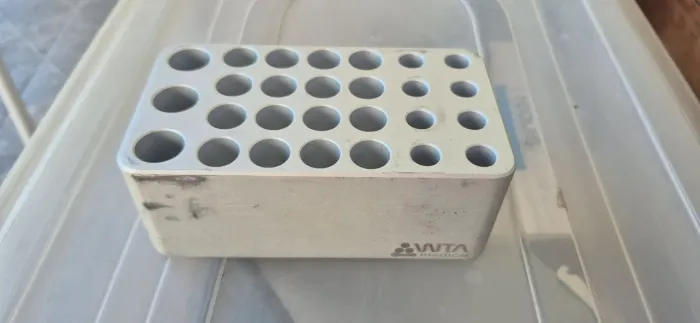 Rack de Alumínio para tubos