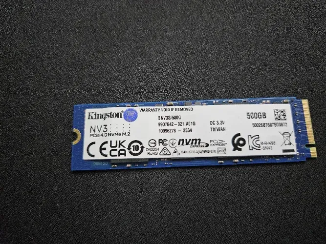 SSD NVME Kingston NV3 PCI 4.0 5000mb/s 512GB