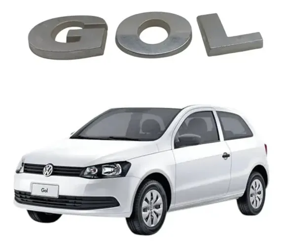 Emblema Traseiro Volkswagen Gol G5 G6 2014 2015