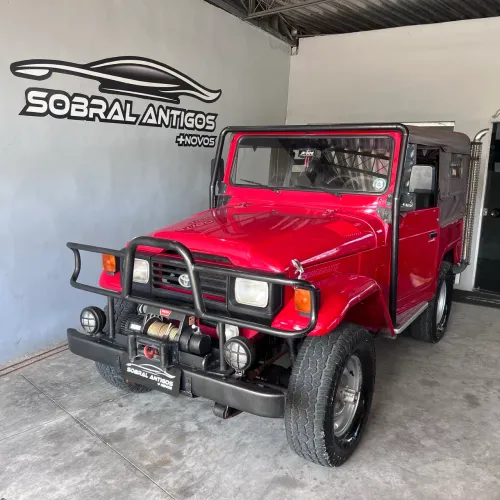 Toyota Band.Jipe Cap.de Aço Chas. Curto Diesel 1991