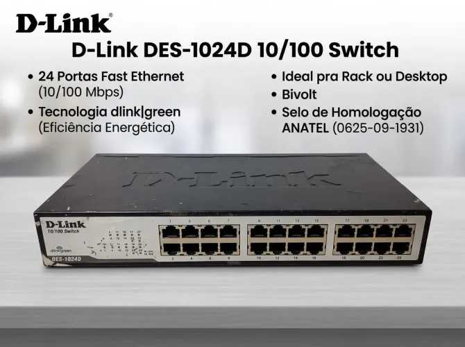 suíte d-link 24 portas
