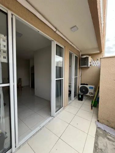 Apartamento com garden Colônia Japonesa semi-mobiliado
