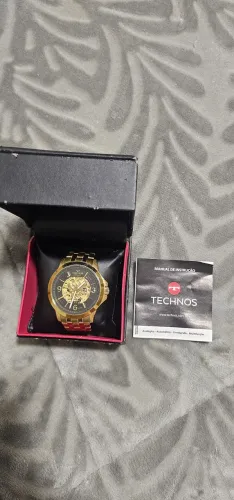 Relógio technos mecânico