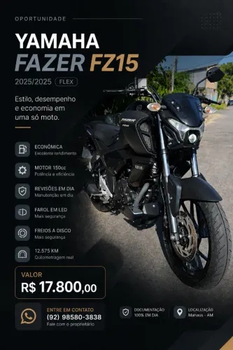 YAMAHA FAZER FZ15 2025