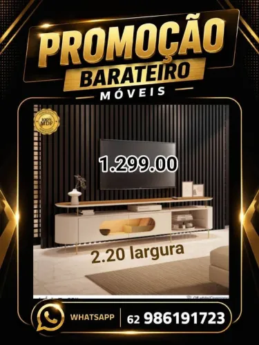 Rack para televisão mdf