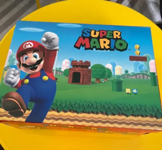 Tenis Infantil Super Mario - Novo - Importado - Lindo - Tamanho 12 (29-30 no Brasil)