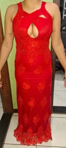 Vestido Elegante de Festa