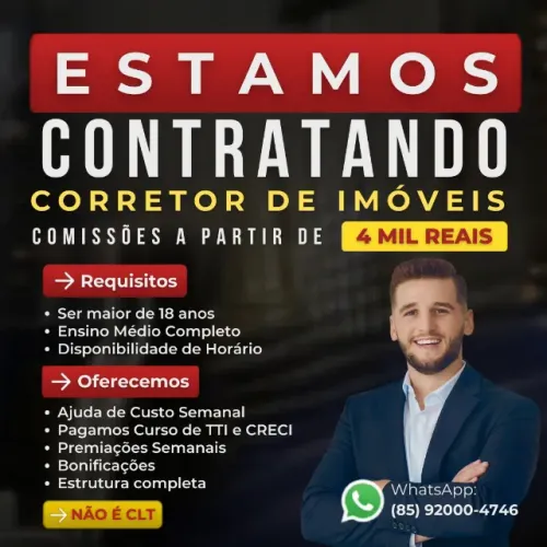 VAGA DO CORRETOR DE IMÓVEIS