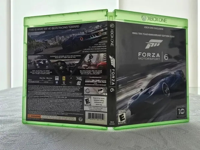 Forza Motorsport 6 10 Anos Xbox One Original com Encarte