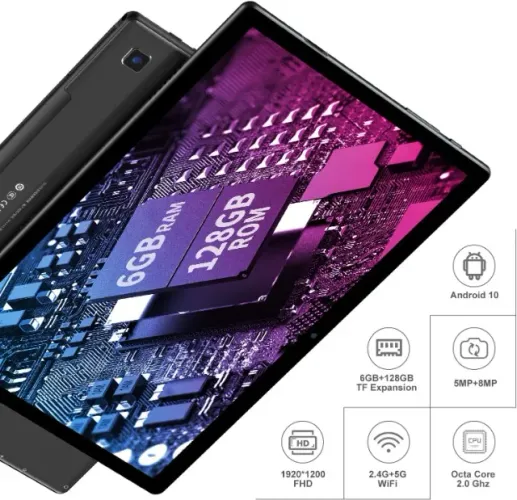 Tablet Teclast M40 10.1 Pol 128gb 6gb Memória - Perfeito Estado