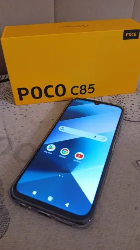 Xiaomi Poco C85 Preto 256GB | Novo na Caixa | Sem Uso | Nota Fiscal | R$ 700,00
