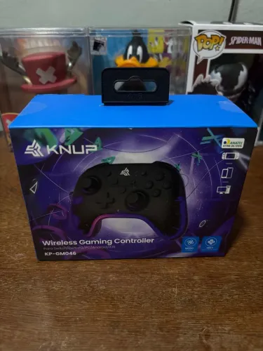 Controle gaming controller com led