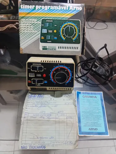 Timer programável década de 80