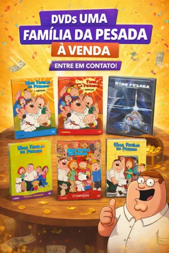 DVDS UMA FAMÍLIA DA PESADA ORIGINAIS 