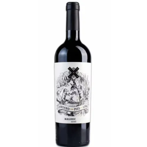 Vinho Tinto Argentino Cordero con Piel de Lobo Malbec 750ml