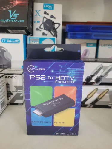 PS2 to HDMI - Adaptador HDMI para PlayStation 2 - Novo