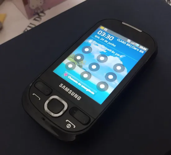 Samsung GALAXY 5 GT-i5500 celular antigo PRIMEIRO ANDROID POPULAR
