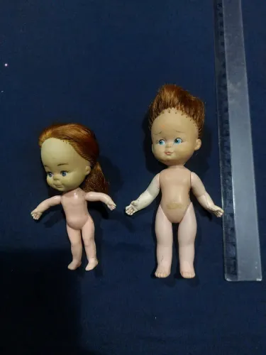 Lote boneca mini doll antiga estrela para restauro Kitty Vivinha