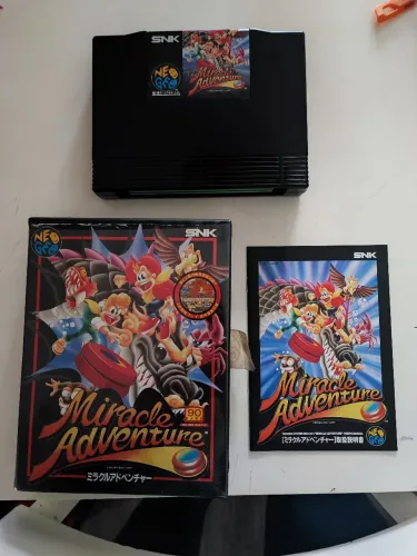 Miracle Adventure Original Completo para Neo Geo AES
