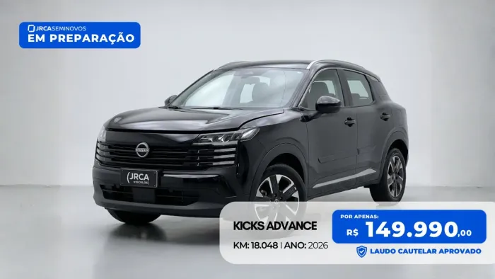 Nissan Kicks Advance 1.6 16V Flex AUT 2026
