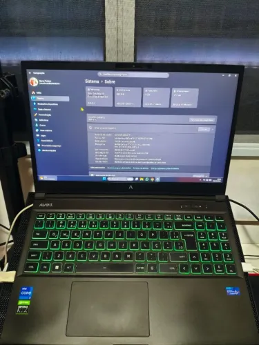 Notebook Gamer Avell Storm 3050