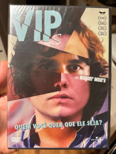 DVD Vips - Filme Original com Wagner Moura (Novo, Lacrado)