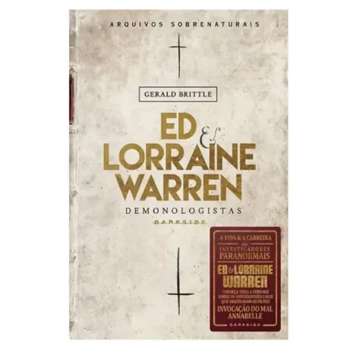 Livro Demonologistas - Ed & Lorraine Warren | DarkSide Books
