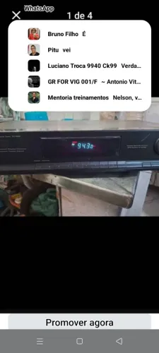 Sintonizador digital de FM fortex todo bom