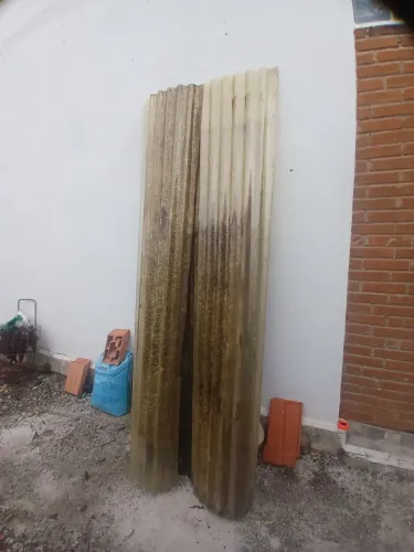 Telhas de fibra plástica 2.44x0,50