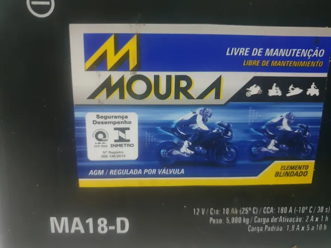 Bateria moto., jet-ski Moura .
