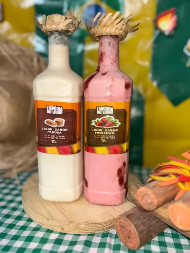 Licores tradicionais e cremosos artesanais 