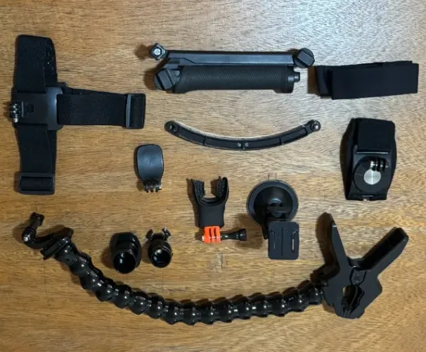 Kit de acessórios para câmeras de ação (GoPro e similares)