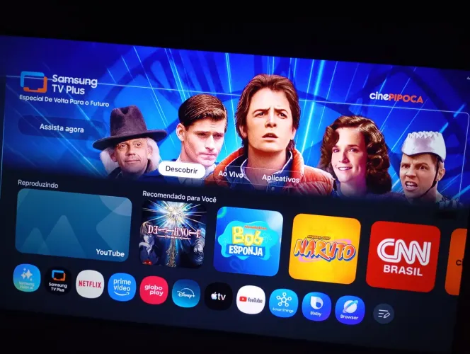 TV Samsung 50 4K na caixa com garantia e 2 meses de uso