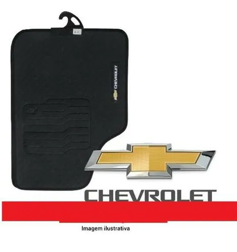 Jogo de Tapete Automotivo Wave Universal 4 peças Chevrolet vários modelos personalizado sd