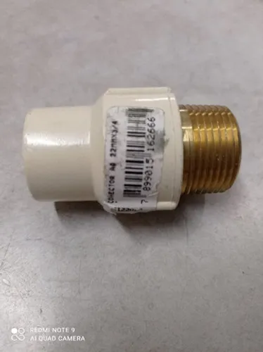 Conector e luva transição Tigre aquaterm 22 x 3/4 Novo!!!!