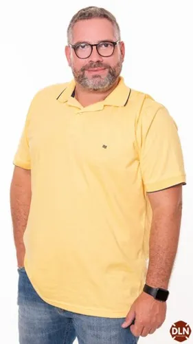 Polo Plus Size Masculina Algodão 