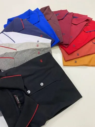 Gola Polo Masculina Algodão 