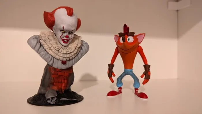 Action Figures Sob Encomenda Feita em Impressora 3D