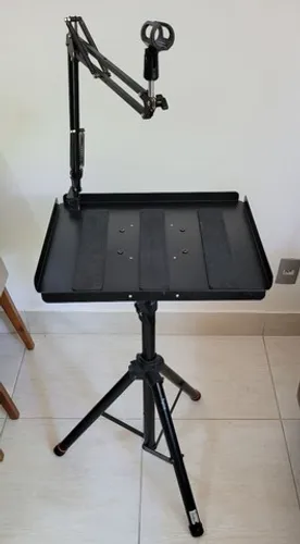 Tripé Bandeja Suporte mesa Para Notebook, Projetor, Instrumentos