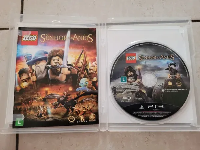 Jogo PS3 - Lego Senhor dos Anéis 