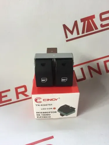 interruptor de vidro eletrico 2 click carros especificos na embalagem, novo instalado