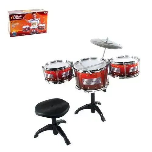 Bateria Meu Ritimo Com Banco 19x15x53,5x25cm Wbu2161