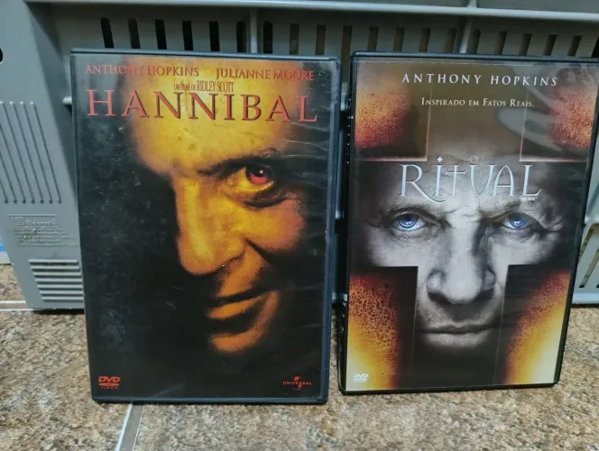 DVDs Hannibal e O Ritual